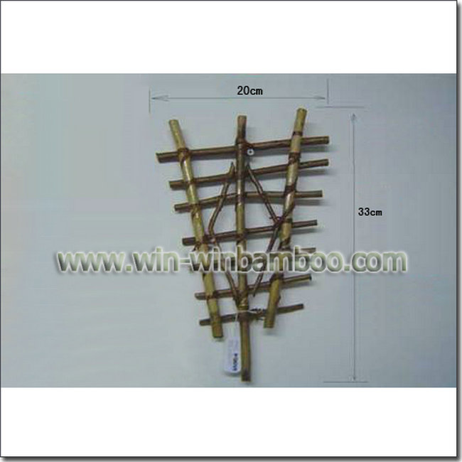 bamboo trellis ladder shaped