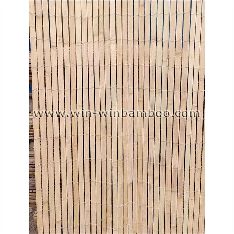 bamboo split slat fencing