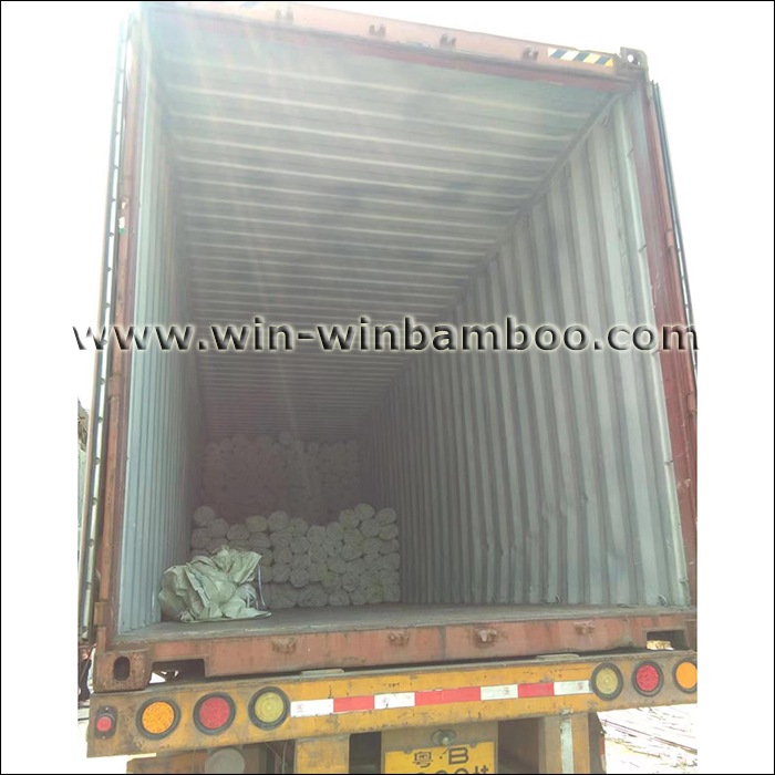 bamboo canes containers lading