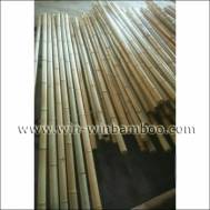 Moso natural bamboo poles with varnishing oil