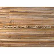 bamboo split slat fencing for gardening