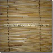 Peeled reed screen mat fencing